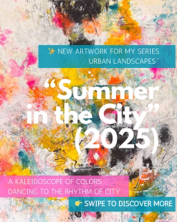 ✨ Introducing “Summer in the City” (2025) ✨
A vibrant abstract from my Urban Landscapes series – inspired by the rhythm, chaos, and colors of city life.
Every brushstroke is a dialogue between movement and stillness, between urban energy and personal reflection.
👉 Swipe through the carousel to see details, textures, and how the piece transforms a space.
If you are a collector, gallery, or interior enthusiast – I’d love to connect with you. 💛
Follow @walz.art for more originals & behind-the-scenes.
Explore my portfolio 👉 walz-art.com
✨ Introducing „Summer in the City“ (2025) ✨
Ein lebendiges abstraktes Gemälde aus meiner Serie Urban Landscapes – inspiriert vom Rhythmus, der Energie und den Farben des urbanen Lebens.
Jeder Pinselstrich ist ein Dialog zwischen Bewegung und Stille, zwischen Stadtdynamik und innerer Reflexion.
👉 Swipe durch das Carousel, um Details, Strukturen und die Wirkung im Raum zu entdecken.
Für Sammler:innen, Galerien oder Interior-Begeisterte – ich freue mich auf den Austausch mit euch. 💛
Folge @walz.art für mehr Originale & Einblicke hinter die Kulissen.
Mehr auf 👉 walz-art.com
#AbstrakteKunst #ZeitgenössischeKunst #Kunstsammler #KunstfürInterieur #Galeriekunst #AbstractArt #ContemporaryArt #ArtCollector #ArtForInteriors #GalleryArt
#UrbanLandscapes #AbstractPainting #ArtAdvisor #InteriorDesignArt
#ModernArt #OneOfAKindArt #OriginalArtwork #AbstractExpressionism
#AbstrakteMalerei #InteriorDesignArt #ModerneKunst #Unikate #OriginalArtwork #ContemporaryArt #walzart