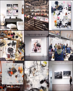 October Recap 🍁🍂
A month full of movement, encounters, and new impulses.
I can feel how drawing and painting are becoming more and more intertwined in my work – lines, layers, gestures.
📓 Back to the sketchbook — back to freedom, play, and discovery.
Lately, I’m in love with the raw energy of acrylic ink and markers. 🫟🖊️
➡️ Swipe: Explore the creative energy of a whole month. 🧡
1️⃣ New Horizons — four-part mixed media on canvas
2️⃣ Vernissage at Kühlhaus Berlin
3️⃣ Metropolitan Pulse — mixed media on canvas
4️⃣ Sketchbook explorations
5️⃣ Beneath the Noise — mixed media on canvas
6️⃣ BBK Berlin meeting at the sculpture workshop
7️⃣ Latest work: Return of the Funerary Boats — mixed media on canvas 
8️⃣ Details from a work created in October
9️⃣ In Between – Horizons of Unity — acrylic and drawing media on canvas
🇩🇪
Oktober Rückblick 🖤
Ein Monat voller Bewegung, Begegnungen und neuer Impulse.
Ich spüre, wie sich Zeichnung und Malerei in meinen Arbeiten immer stärker verweben – Linien, Schichten, Markierungen. ✍️🎨
Zurück zum Sketchbook 📒 — zurück zu Freiheit, Spielfreude und Entdeckung.
In letzter Zeit liebe ich die rohe Energie von Acryltinte und Acrylmarkern. 🖍️🫟
➡️ Swipe: Entdecke die geballte Energie und eines produktiven Monats voller Events und neuer Werke.
#artjournal #mixedmediaart #abstractexpressionism #contemporaryart #berlinart #kunstinberlin #modernpainting #abstractartist #artprocess #femaleartist #artoftheday #studiovibes #artcollector #artinprogress #artistlife #acrylicink #sketchbookart #artjourney #walzart #bbkberlin