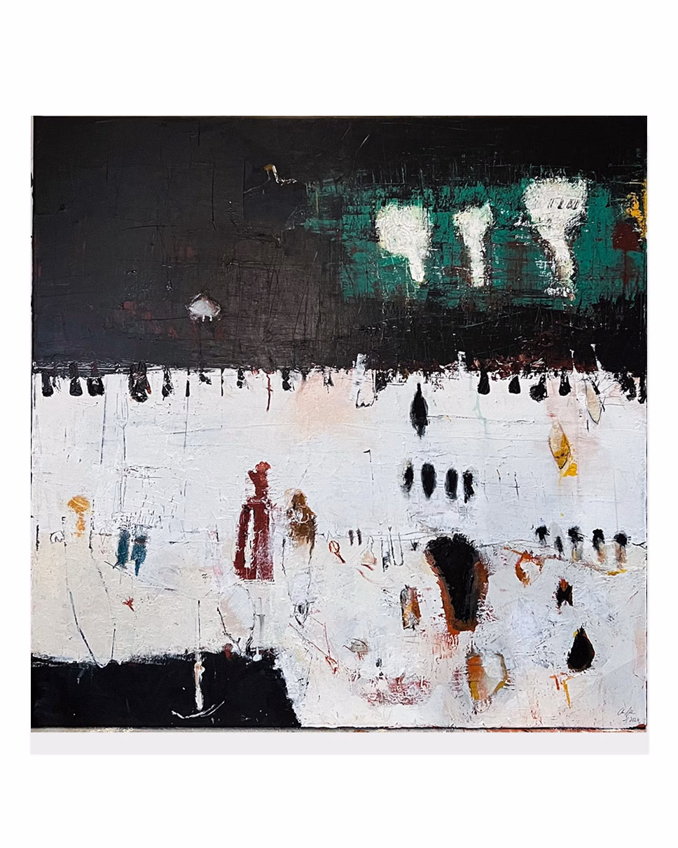 When the Night Falls, 2024, Christina Eva Walz, Contemporary Artist, Berlin. Germany
