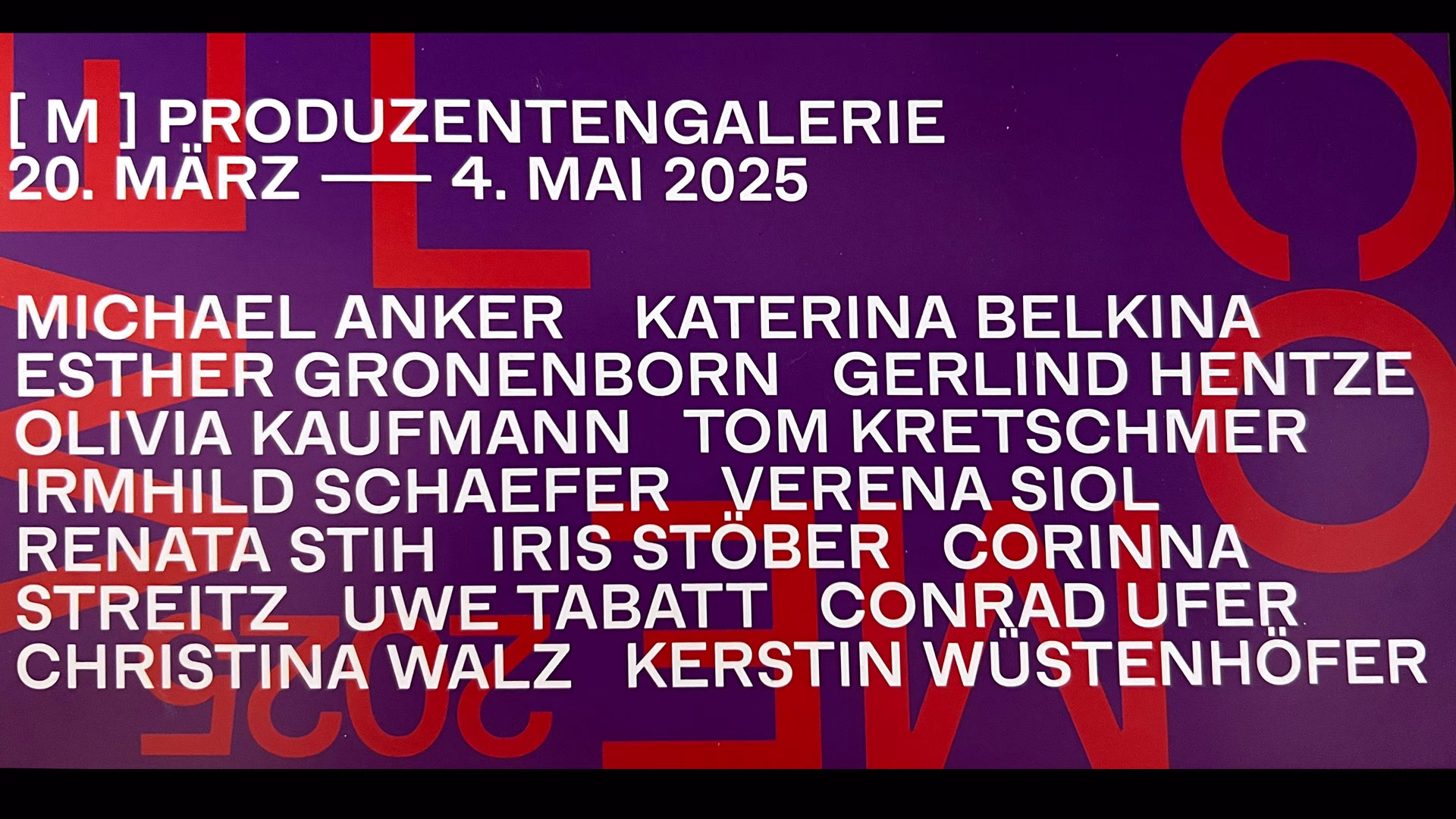 Christina Eva Walz: Ausstellung in der Produzentengalerie des bbk Brandenburg
