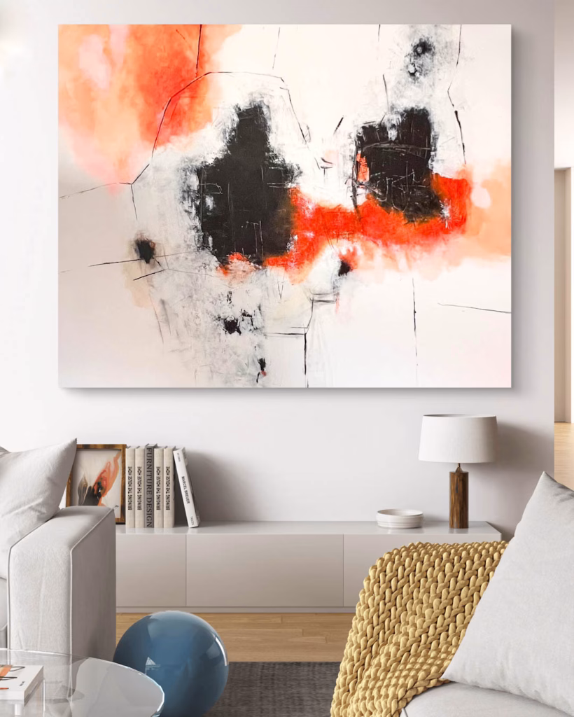 Christina Eva Walz | Blazing Quiet | 150 x 120 cm, 072025