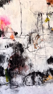 Discover the magic of details, lines, marks and layers.
Are you excited to see the finished artwork? 
👉 Follow @walz.art and see the result.
#walzart #artforsale #berlinart #artforyourhome #artzoom #artdetails #mixedmediaartwork #contemparyart #largepainting #boldart