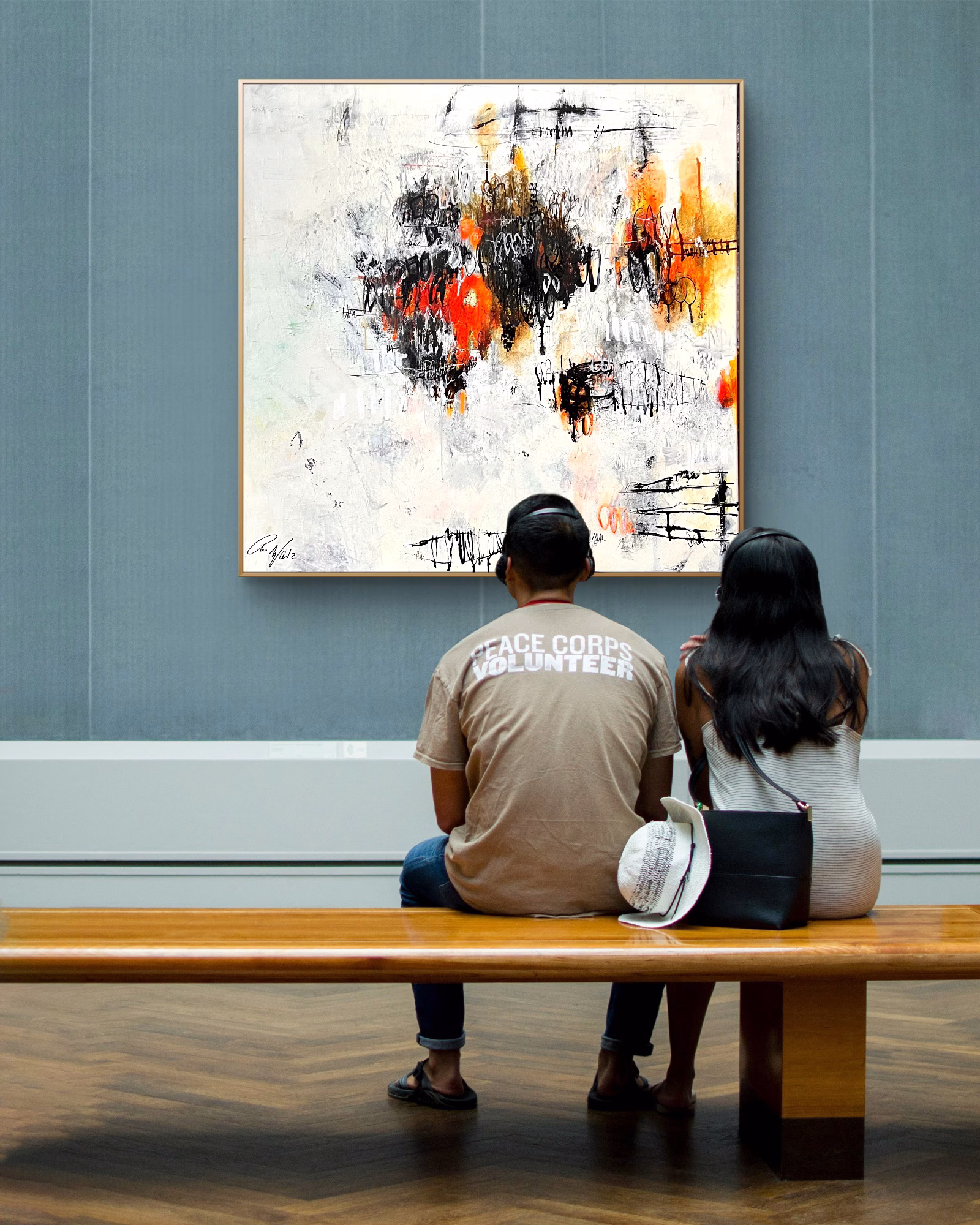 The Return of the Furnerary Boats, 90 x 90 cm, 2025