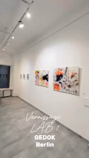 A beautiful opening night at the GEDOK Gallery Berlin.
The exhibition is now open — come by, take your time, and experience the works in person.

Artworks are available for purchase.

🗓 Exhibition: Wed–Sun, 2–6 pm
📍 GEDOK Gallery Berlin
Suarezstraße 57, 14057 Berlin

🗓 Finissage: Feb 15, 2026 | 4–6 pm
I’d love to see you there.

#GEDOKBerlin #BerlinArtExhibition #ContemporaryArtBerlin #ArtCollectors #ExhibitionView
