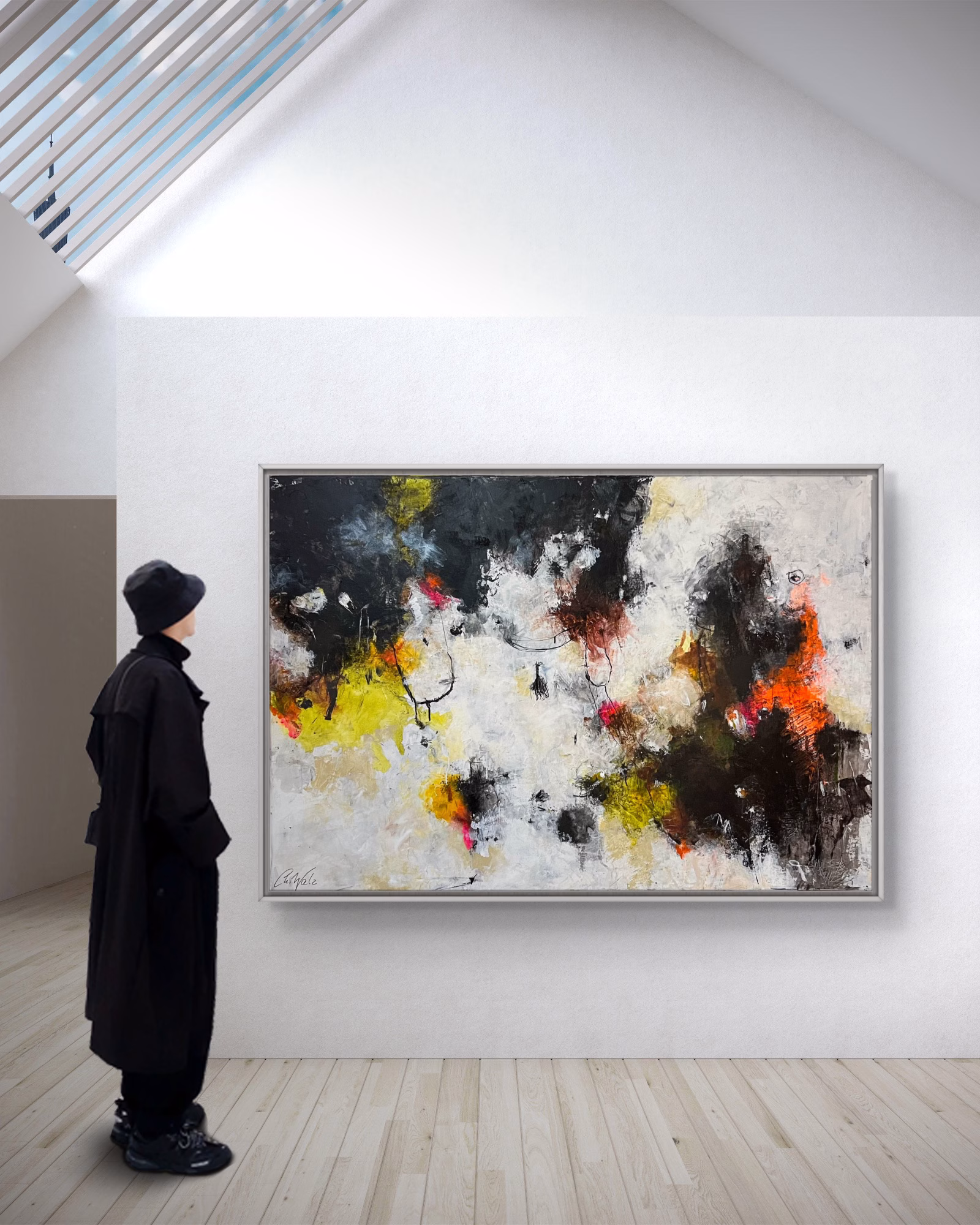 What Was and What Remains – Dramatisches großformatiges Bild