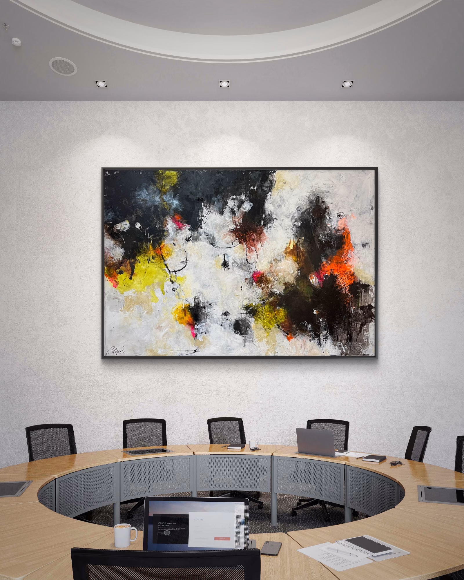 What Was and What Remains – Dramatisches großformatiges Bild