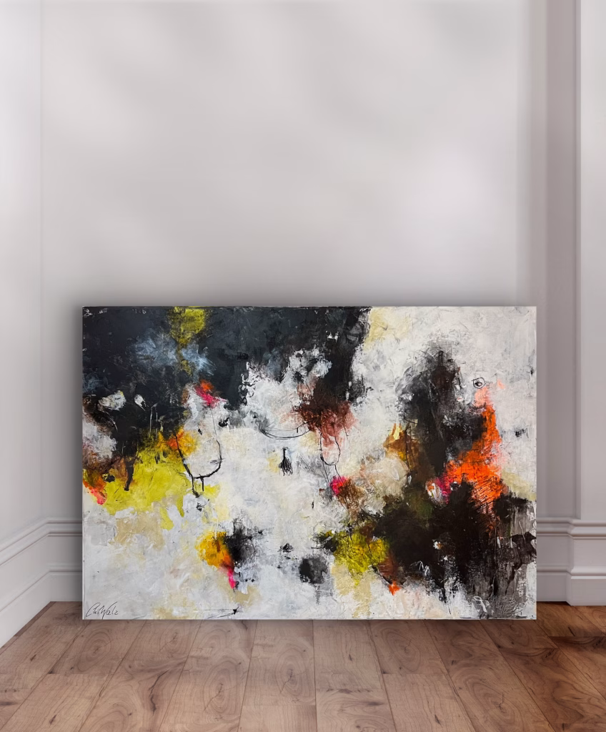 What Was and What Remains – Dramatisches großformatiges Bild