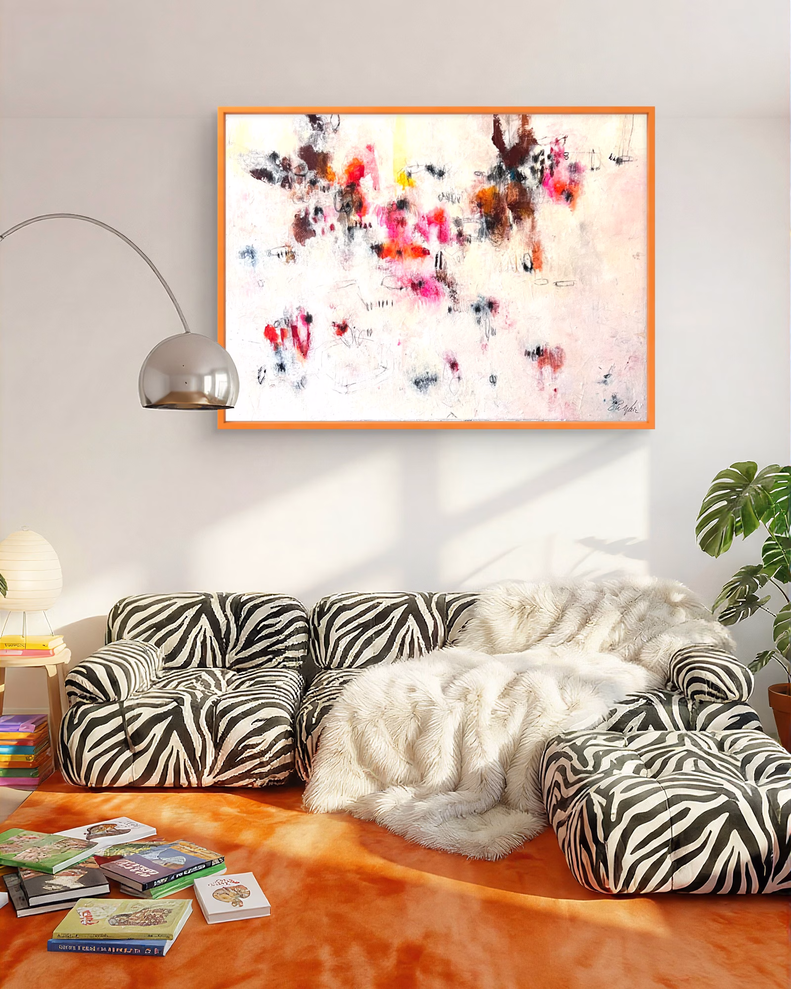 Can You Hear Spring Coming? Mixed Media auf Leinwand 130 × 90 cm | 51 × 35 inches