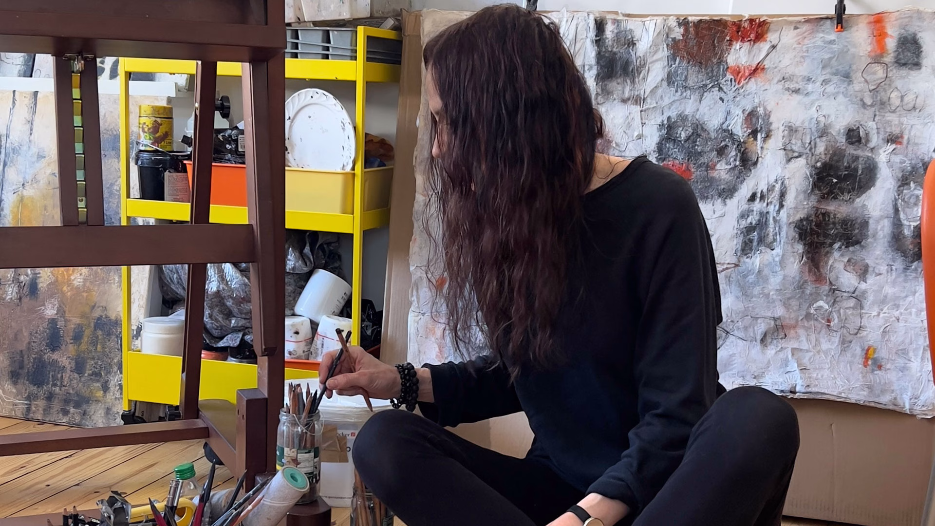 Christina Eva Walz, Malerei, Zeichnung und Collage, Berlin